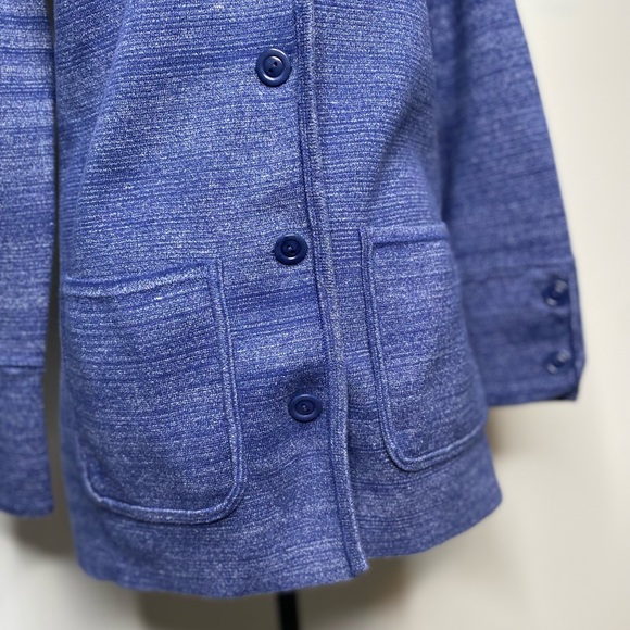 Pendleton Heathered Blue cardigan Sweater Women’s - Picture 3 of 8